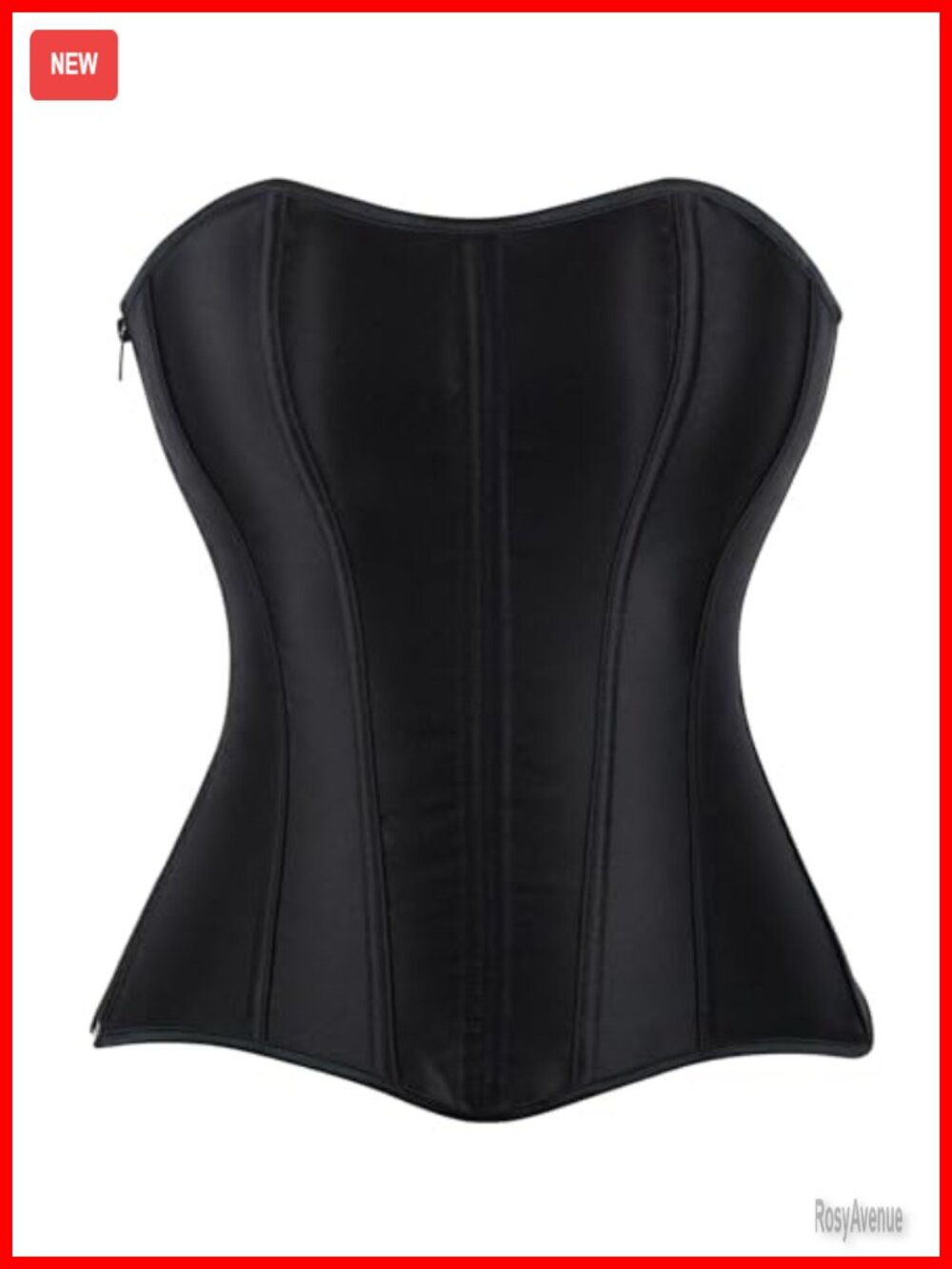 Vintage Renaissance Lace Up Overbust Corset Bustier Shapewear